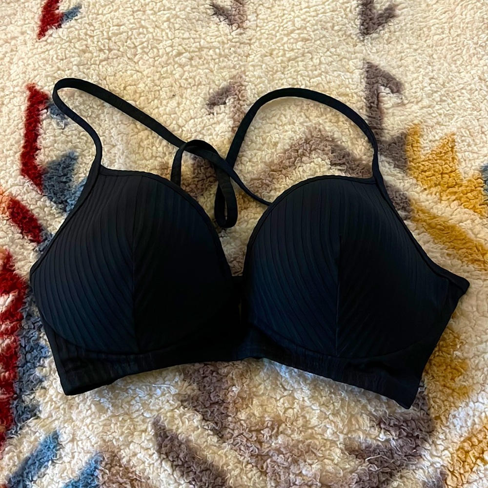 Sexy ribbed bikini top